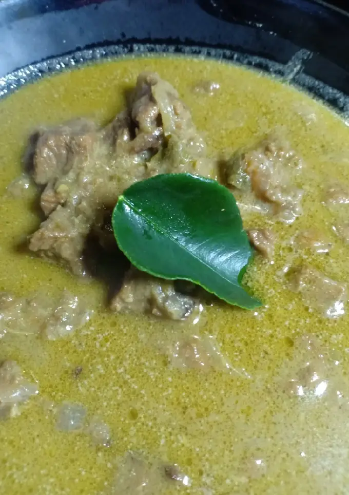 Kari Kurma versi bumbu instant
