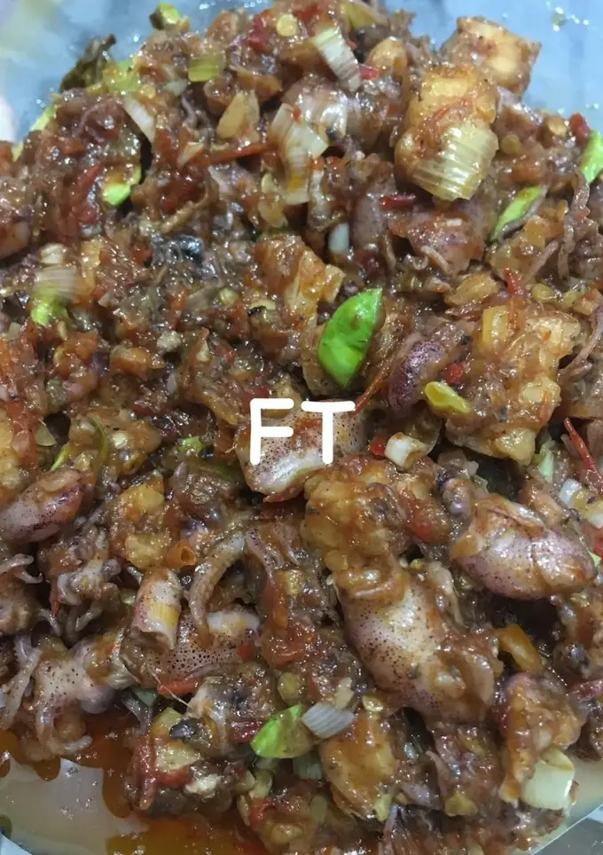 Sambal Baby Cumi Segar