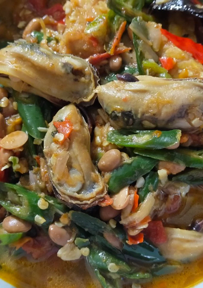 Taoco panggang pulut campur tempe