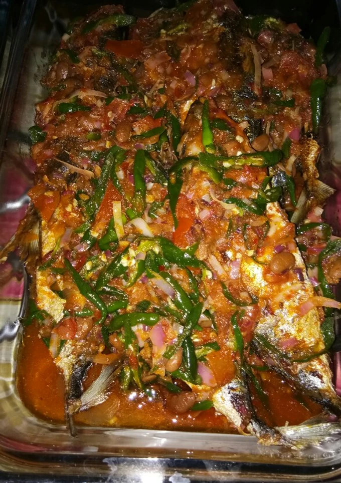 Tauco Ikan Kembung Rebus Bumbu Kecombrang