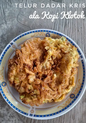 Telur Dadar Krispi