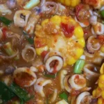 Cumi Saus Padang ala Seafood